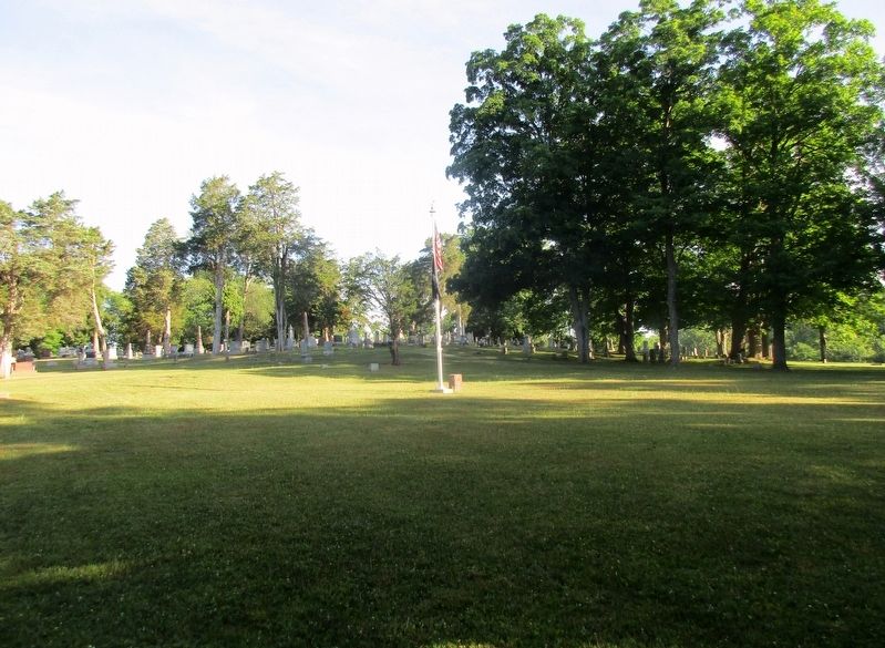 Green Mound Cemetery Veterans Memorial. Click for full size. Green Mound Cemetery Veterans Memorial image. Click for full size.