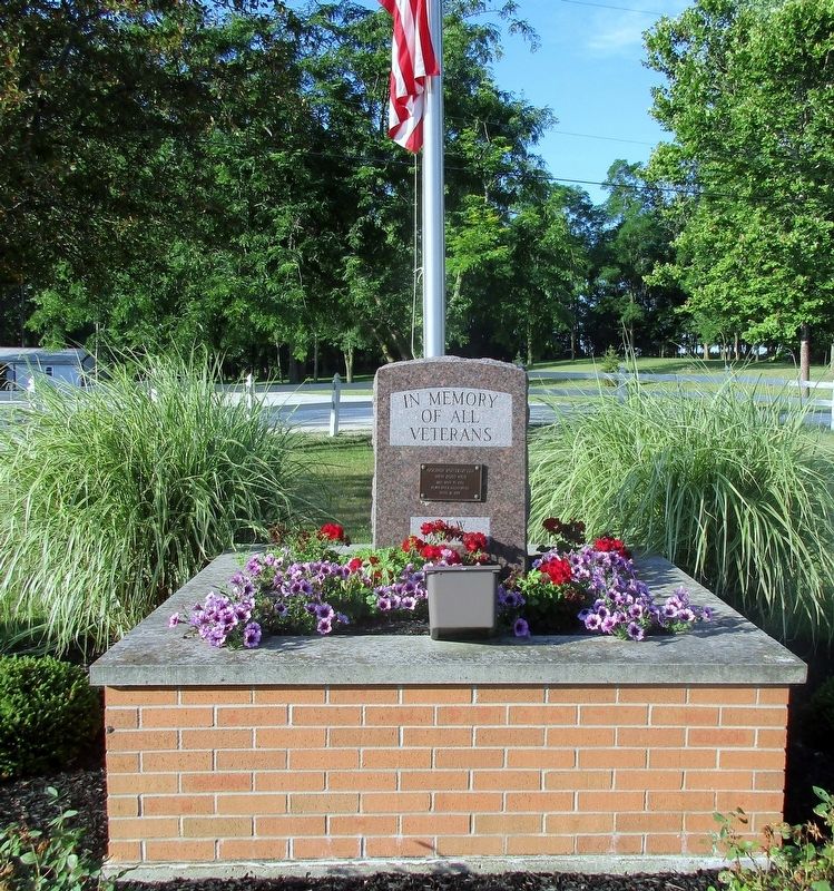 Golder Pottkotter Post Veterans Memorial Marker image. Click for full size.