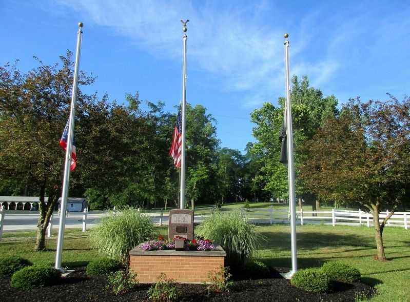 Golder Pottkotter Post Veterans Memorial Marker image. Click for full size.
