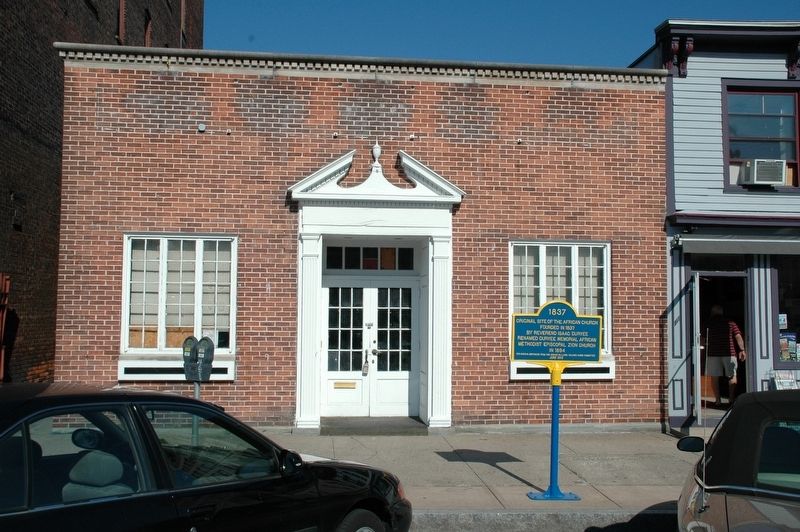 Site of the African Church Marker image. Click for full size.
