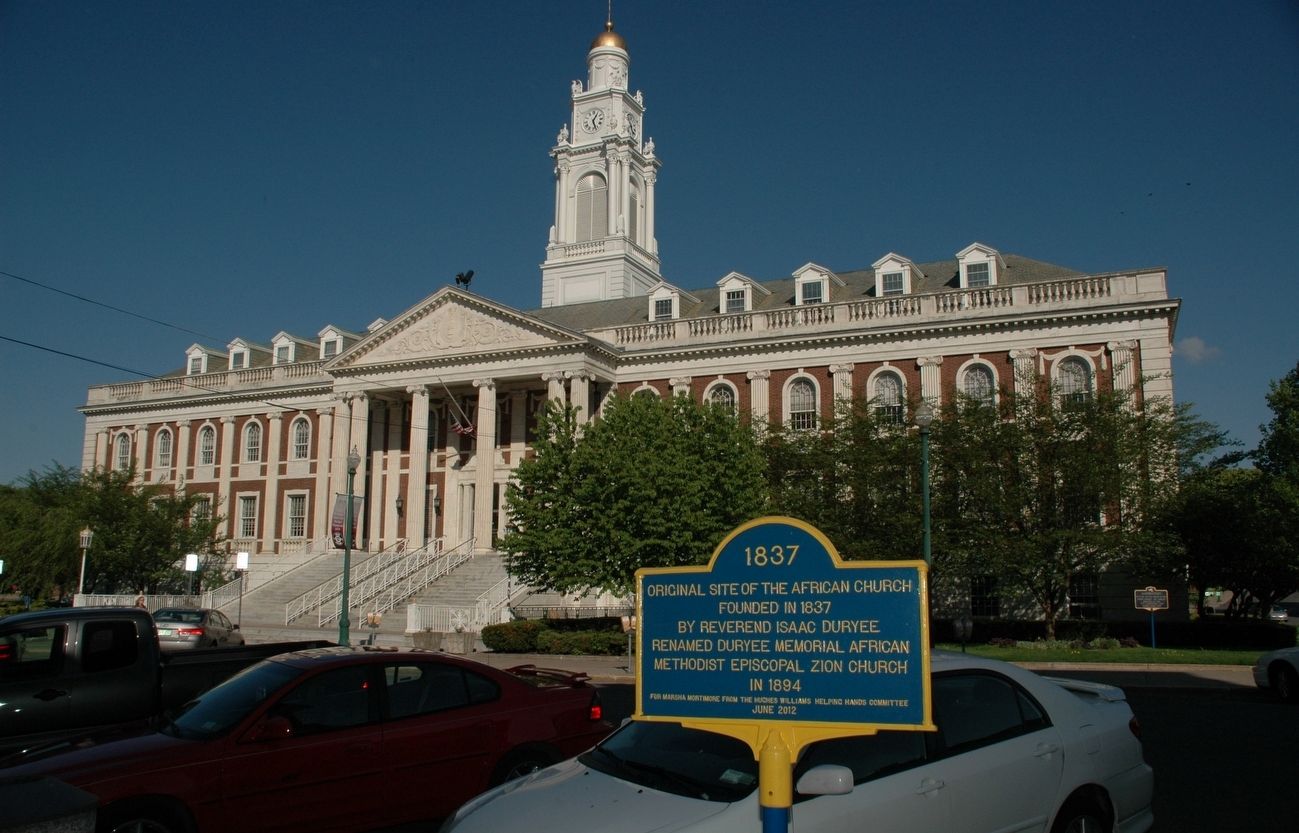 Site of the African Church Marker image. Click for full size.