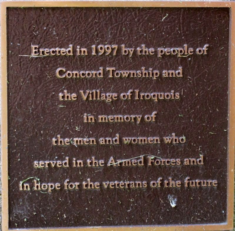 Concord Township Marker image. Click for full size.