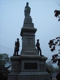 Saugus Massachusetts Memorial Marker. Click for full size. Saugus Massachusetts Memorial Marker image. Click for full size.