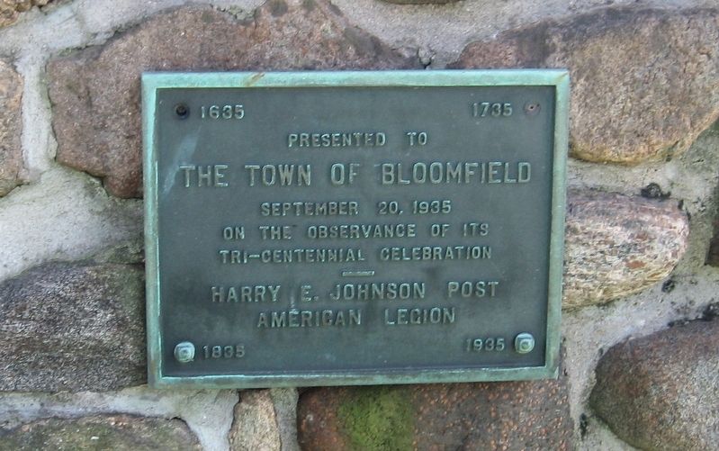 Roll of Honor Town of Bloomfield image. Click for full size.