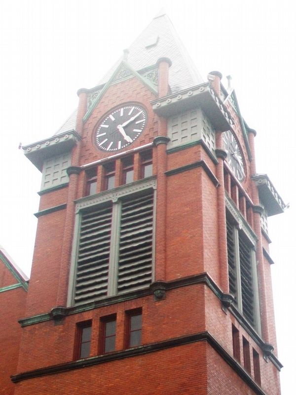 First Congregational Church Tower image. Click for full size.