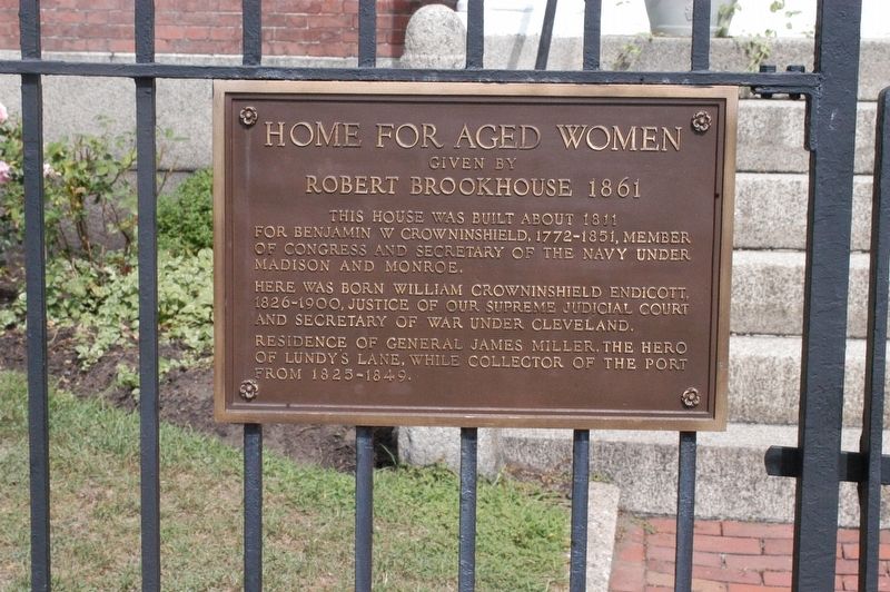 Brookhouse Home for Aged Women Marker image. Click for full size.