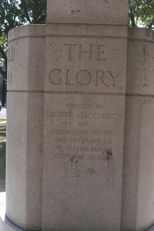 St. Joseph's Parish War Memorial Marker. Click for full size. St. Joseph's Parish War Memorial Marker image. Click for full size.