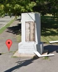 World War I Memorial Marker. Click for full size. World War I Memorial Marker image. Click for full size.