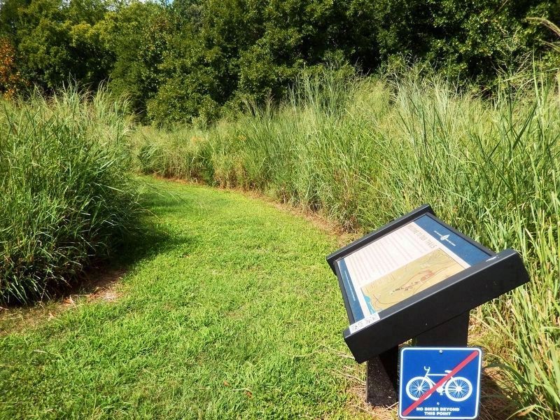 Welcome To Our Trails Marker. Click for full size. Welcome To Our Trails Marker image. Click for full size.