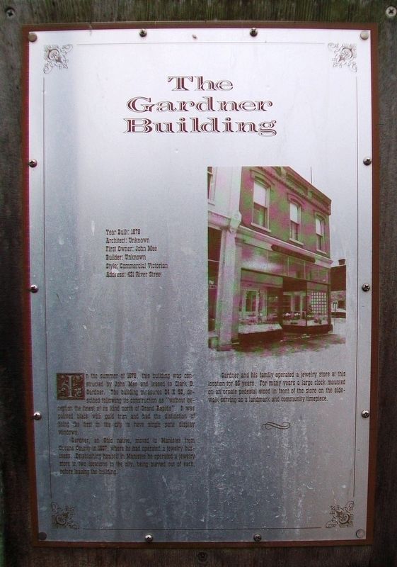The Gardner Building Marker image. Click for full size.