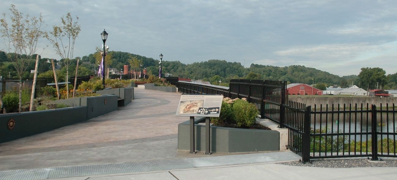 Chuctanunda Terrace Site Marker. Click for full size. Chuctanunda Terrace Site Marker image. Click for full size.