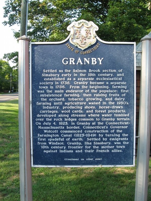 Granby Marker image. Click for full size.