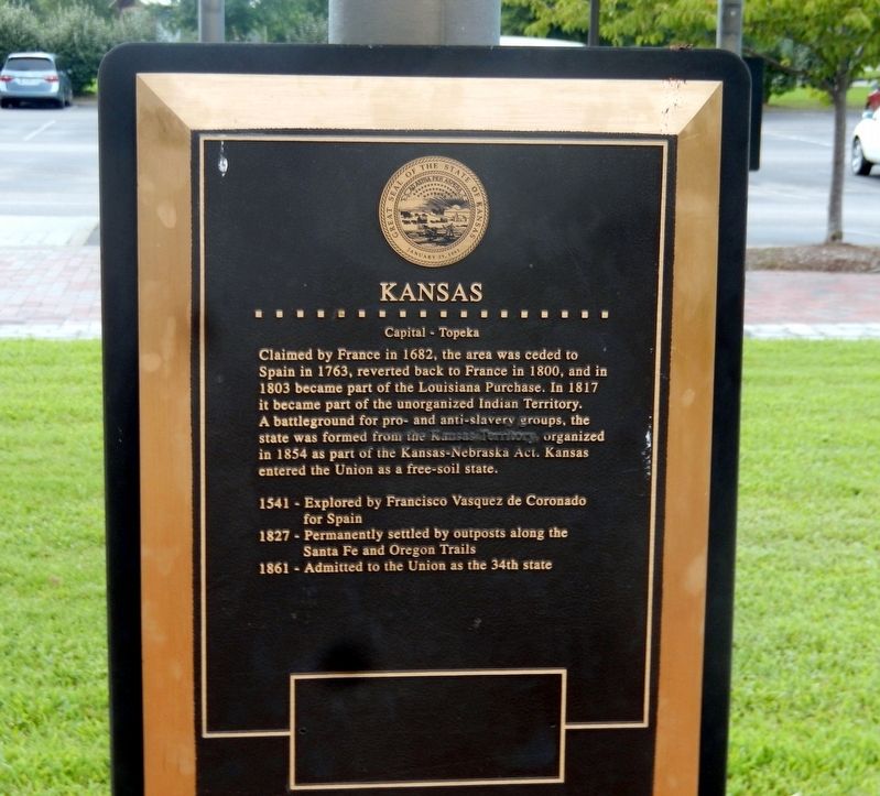 Kansas Marker image. Click for full size.