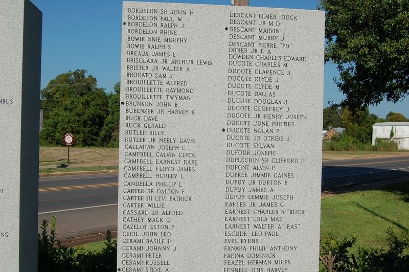 Veterans Memorial Marker. Click for full size. Veterans Memorial Marker image. Click for full size.