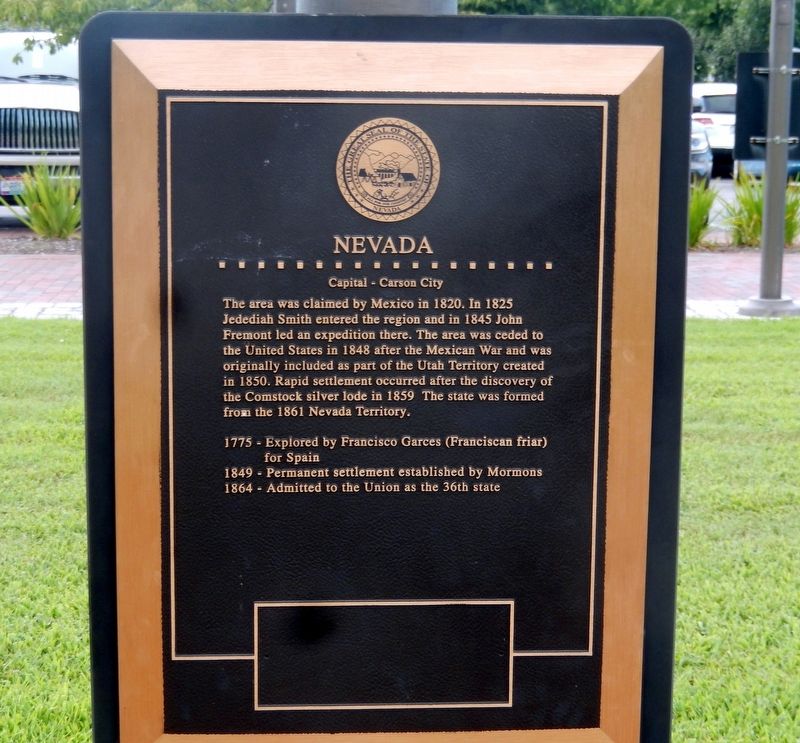 Nevada Marker image. Click for full size.