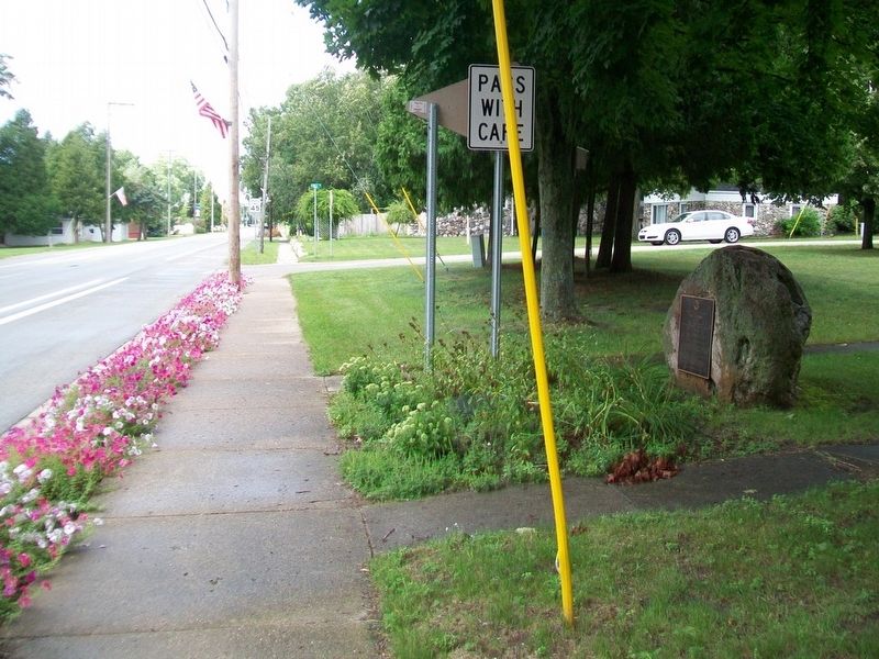 Paul P. Harris Marker at Rotary Park. Click for full size. Paul P. Harris Marker at Rotary Park image. Click for full size.