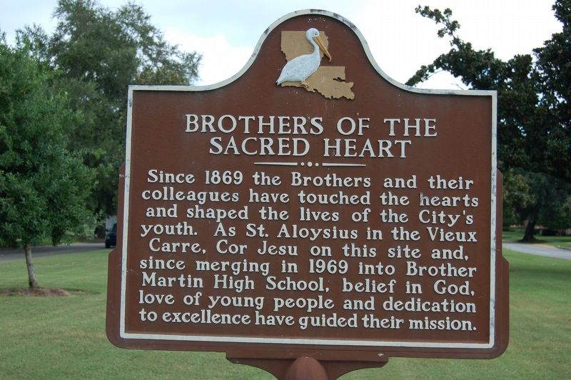 Brothers Of The Sacred Heart Marker image. Click for full size.