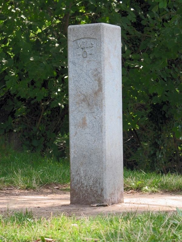C&O Canal Milestone 0<br>Georgetown image. Click for full size.