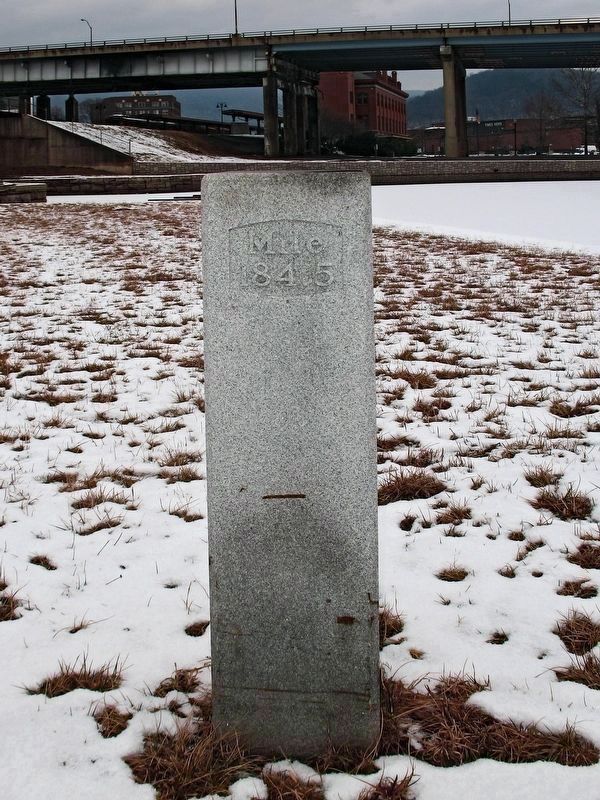 C&O Canal Milestone 184.5<br>Cumberland image. Click for full size.