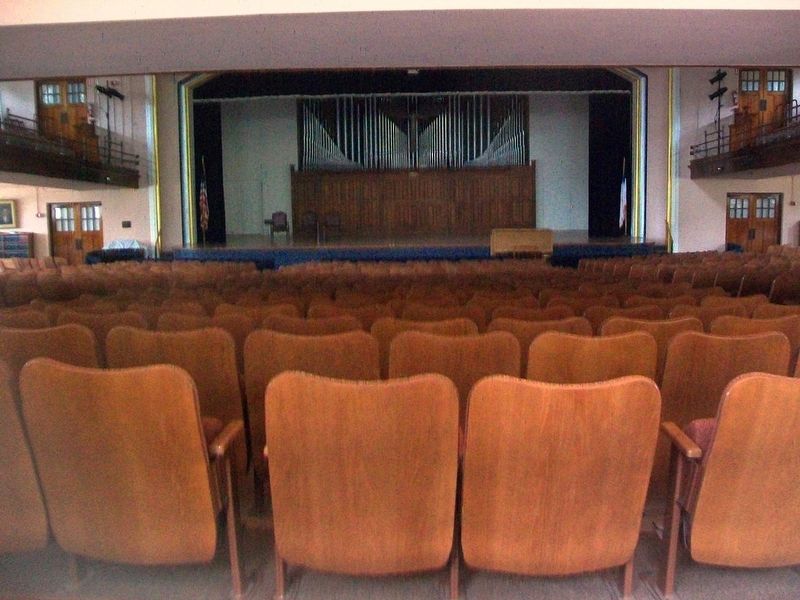 John M. Hall Auditorium. Click for full size. John M. Hall Auditorium image. Click for full size.