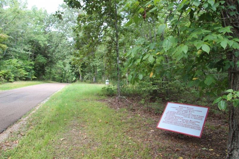 McNair's Brigade Marker. Click for full size. McNair's Brigade Marker image. Click for full size.