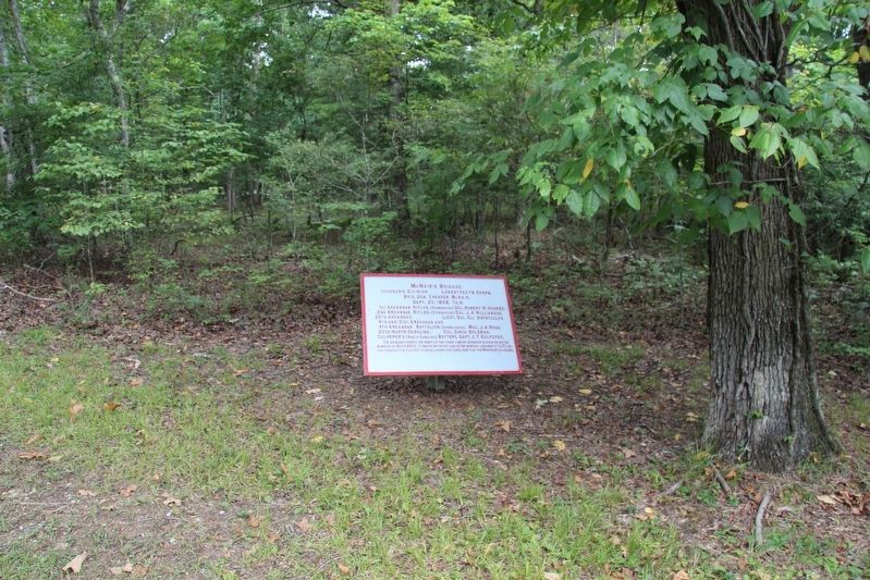 McNair's Brigade Marker. Click for full size. McNair's Brigade Marker image. Click for full size.