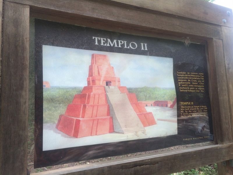 Temple II Marker image. Click for full size.