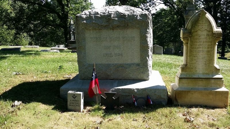 Zebulon Baird Vance Grave at Riverside Cemetery image. Click for full size.