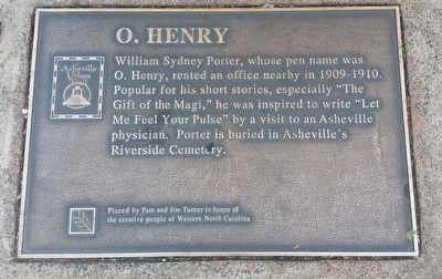 O. Henry Marker image. Click for full size.