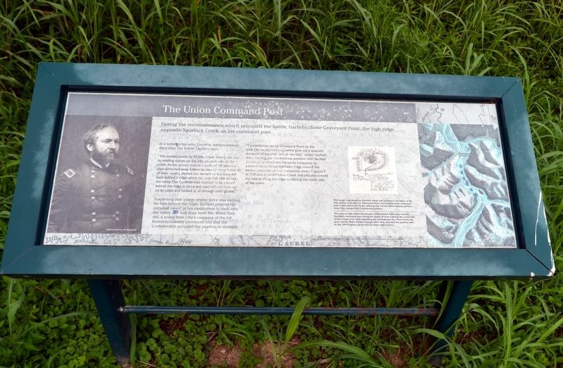 The Union Command Post Marker image. Click for full size.
