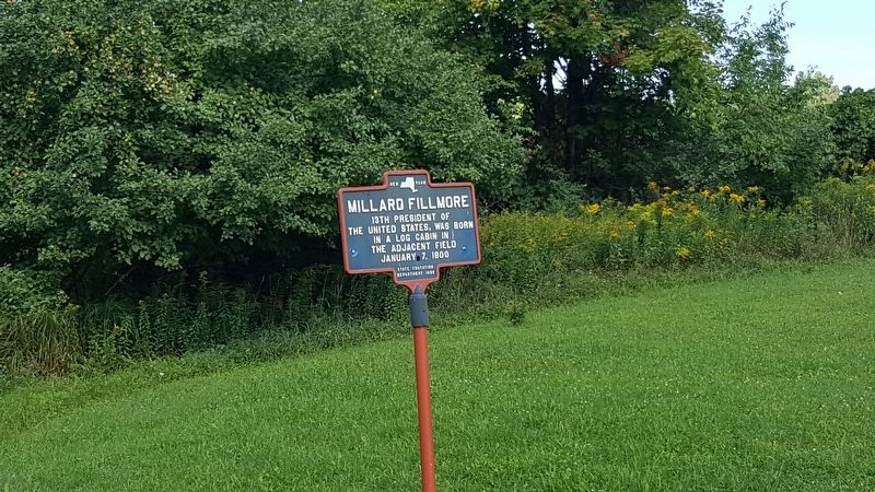 Millard Fillmore Marker. Click for full size. Millard Fillmore Marker image. Click for full size.