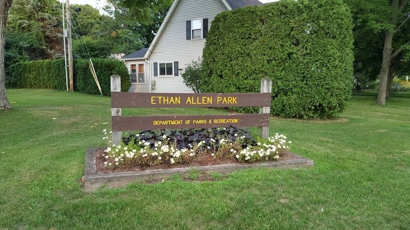 Ethan Allen Marker. Click for full size. Ethan Allen Marker image. Click for full size.