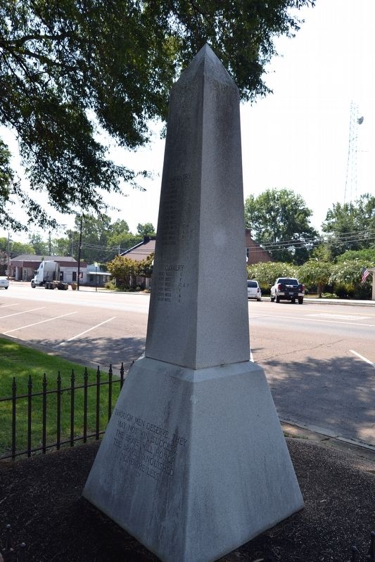 Chickasaw County CSA Monument image. Click for full size.