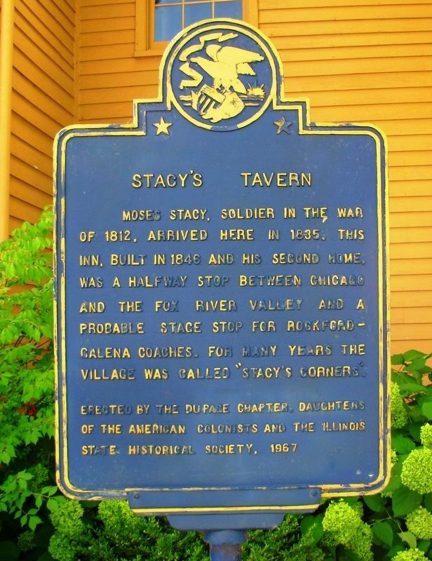 Stacys Tavern Marker image. Click for full size.