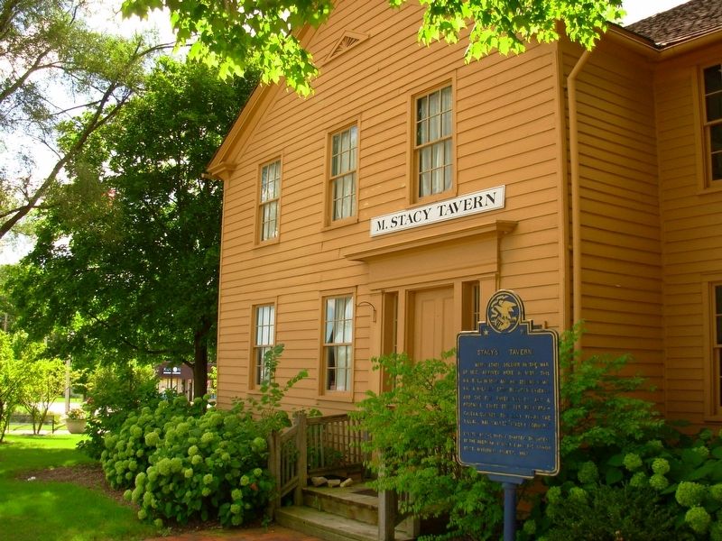 Stacy’s Tavern Marker. Click for full size. Stacy’s Tavern Marker image. Click for full size.