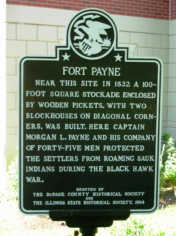 Fort Payne Marker. Click for full size. Fort Payne Marker image. Click for full size.