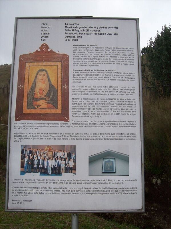 La Dolorosa Marker. Click for full size. La Dolorosa Marker image. Click for full size.