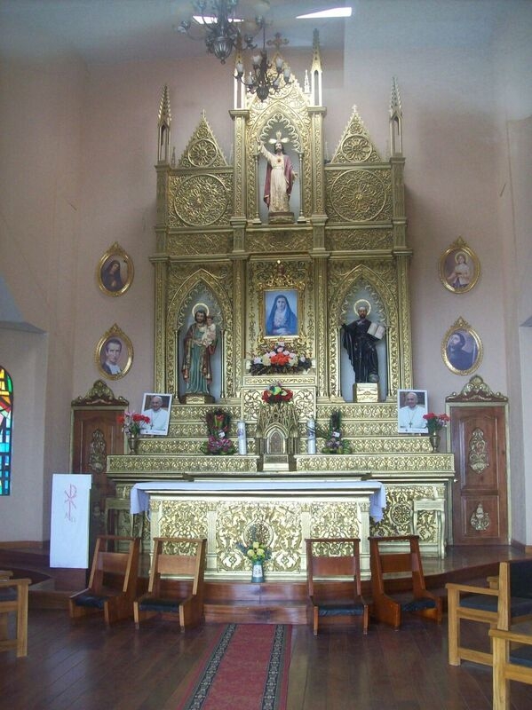 Inside the Ermita de la Dolorosa