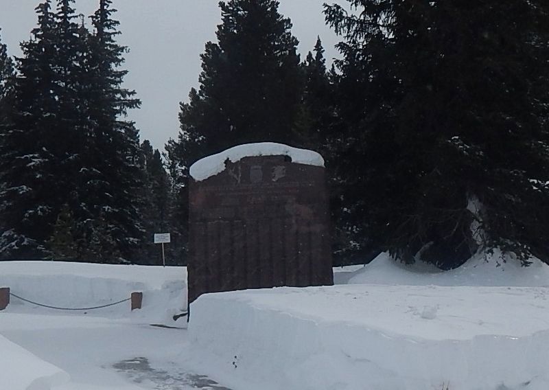 10th Mountain Division Memorial Marker. Click for full size. 10th Mountain Division Memorial Marker image. Click for full size.