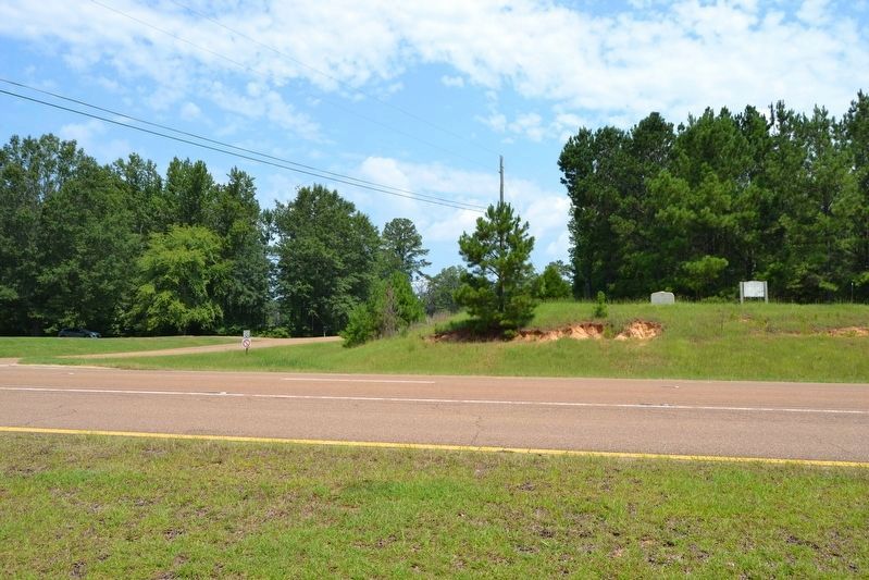 The Natchez Trace near Marker. Click for full size. The Natchez Trace near Marker image. Click for full size.