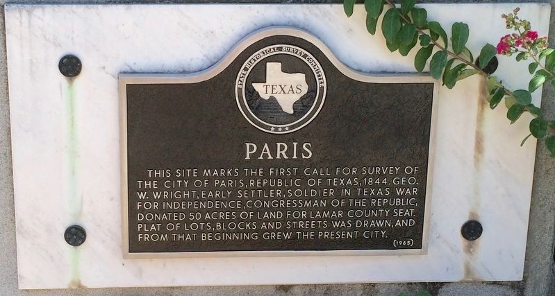 Paris Marker image. Click for full size.