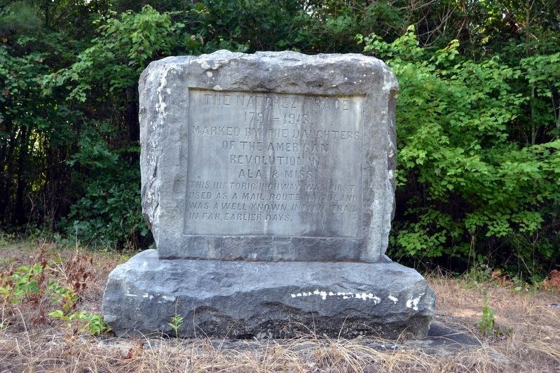 The Natchez Trace Marker. Click for full size. The Natchez Trace Marker image. Click for full size.