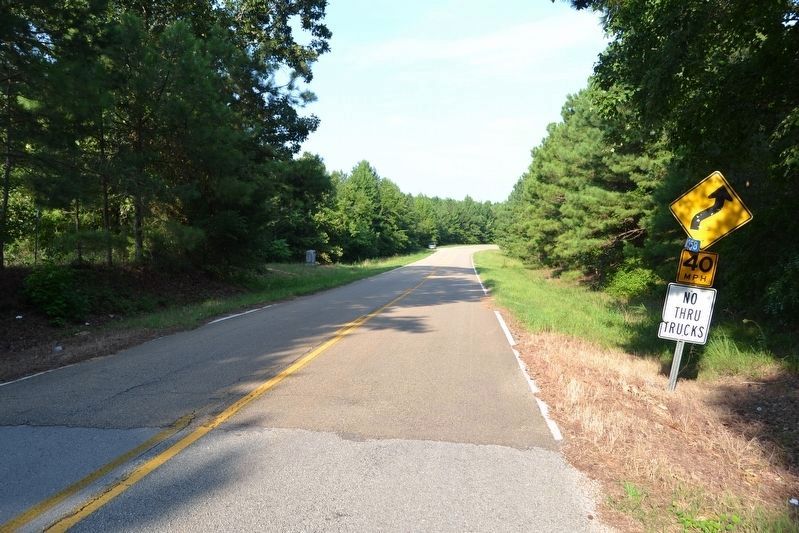 View to Southwest from Ala - Miss State Line. Click for full size. View to Southwest from Ala - Miss State Line image. Click for full size.