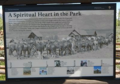A Spiritual Heart in the Park Marker image. Click for full size.