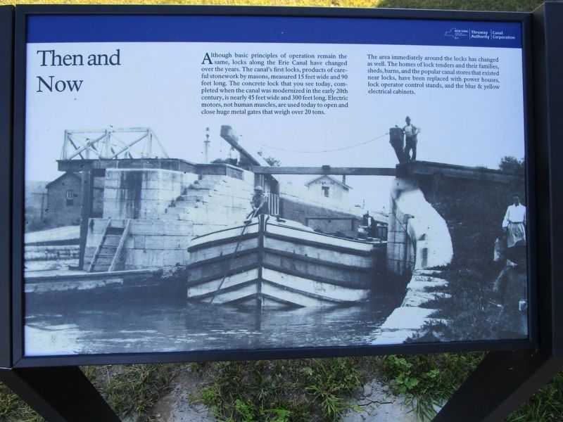 Then and Now Marker. Click for full size. Then and Now Marker image. Click for full size.