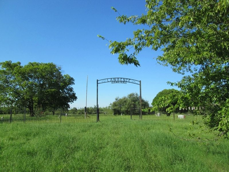 Lawrence Cemetery. Click for full size. Lawrence Cemetery image. Click for full size.