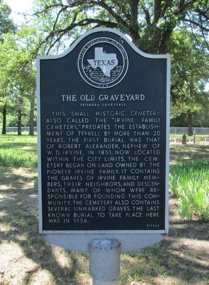 The Old Graveyard. Click for full size. The Old Graveyard image. Click for full size.