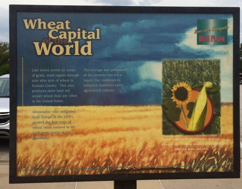 Wheat Capital of the World Marker. Click for full size. Wheat Capital of the World Marker image. Click for full size.