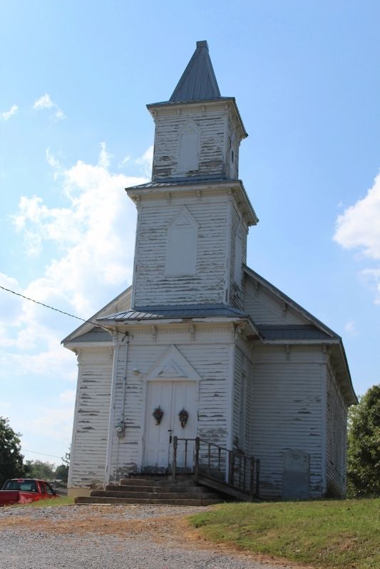 Blue Springs Lutheran Congregation Marker. Click for full size. Blue Springs Lutheran Congregation Marker image. Click for full size.