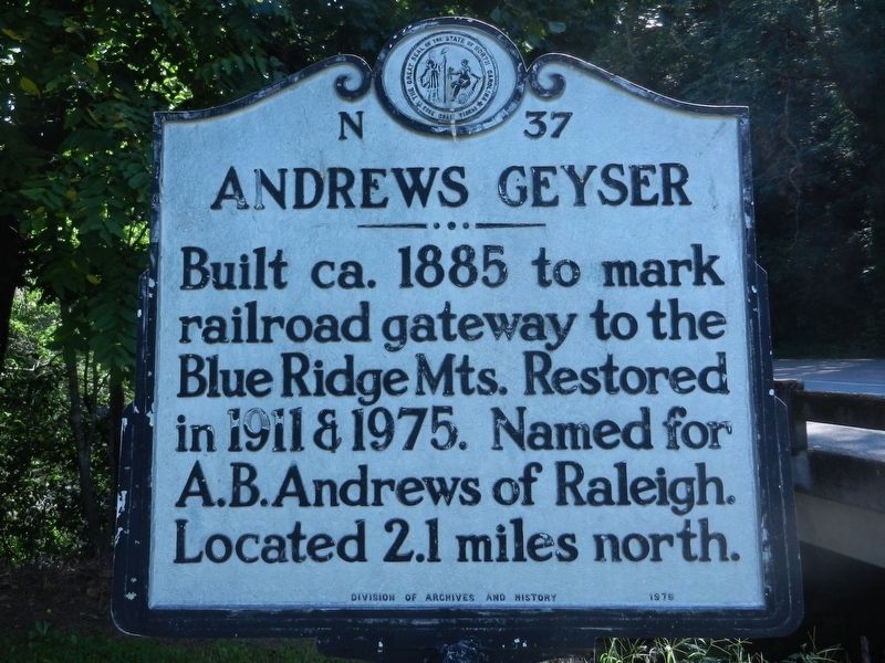 Andrews Geyser Marker image. Click for full size.